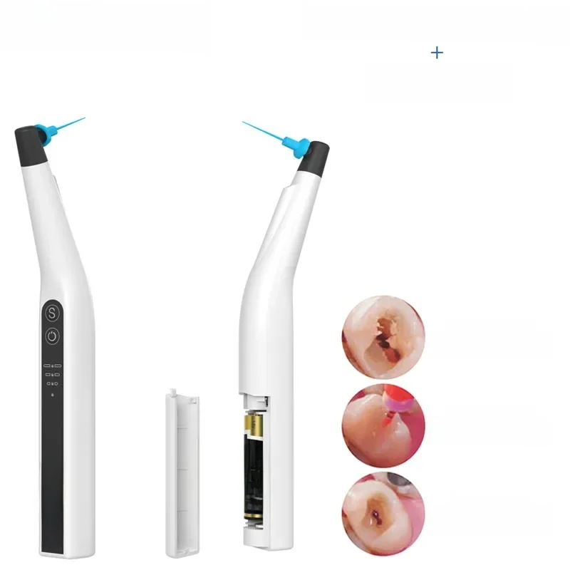 VVDental Aktywator Dentystyczny Sonic Irrigation Ultrasonic Endo Activator Kits & 30 Elastycznych Końcówek do Czyszczenia Kanałów Korzeniowych w Stomatologii — zdjęcie 2