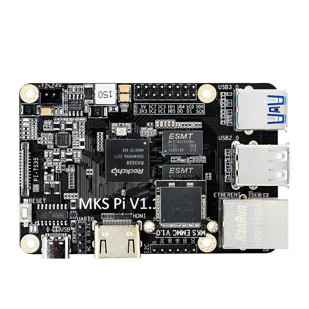 Makerbase MKS PI Board with Quad-core 64bits SOC onboard runs Klipper & KlipperScreen for Voron VS Raspberry Pi RasPi RPI