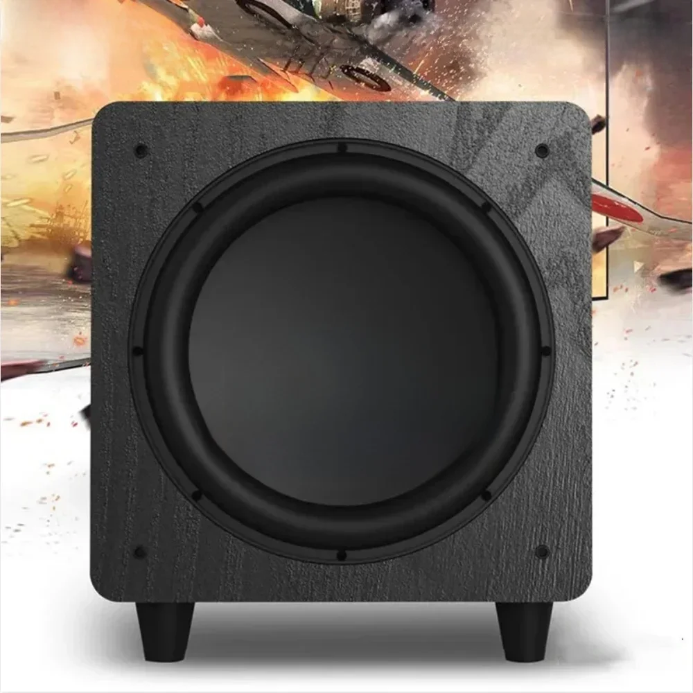 Ibass 10 pouces 300W caisson de basses haute puissance Home cinéma haut-parleur d'ordinateur Portable Transmission numérique qualité sonore sans perte TV