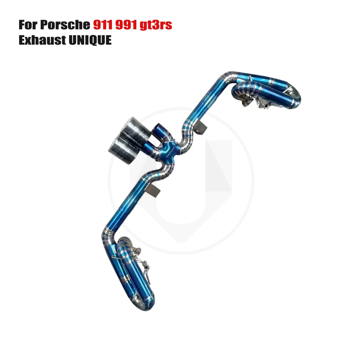 

UNIQUE For 2012-2015 Porsche 911 991.1 GT3 3.8L 4.0L performance titanium exhaust system TC4 titanium alloy exhaust muffler