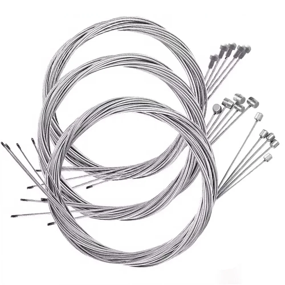 AliExpress NONE 5PCS Bicycle Brakes Line Road Mountain Bike Brake Cable Universal Bicycle Shift Cable Durable Road MTB Brake Shift Wire