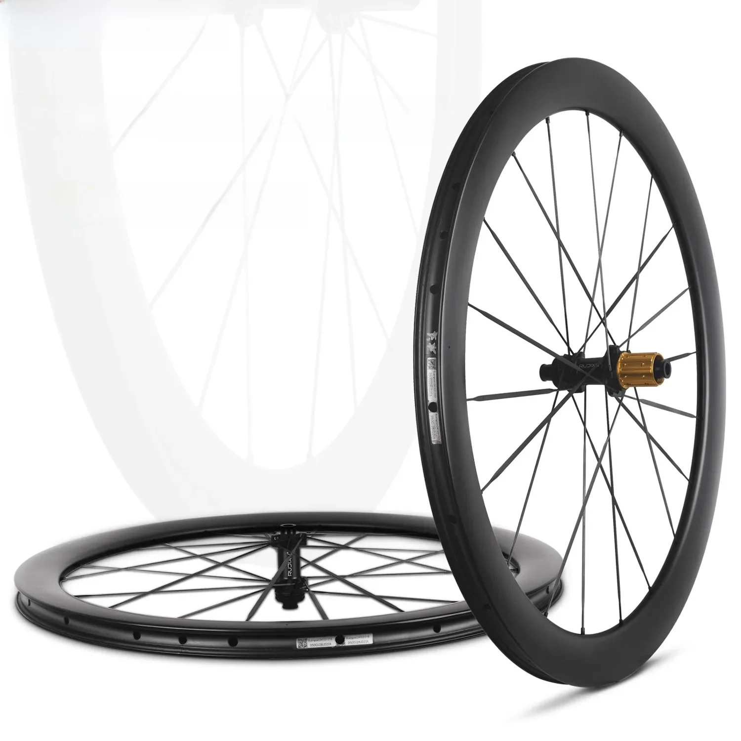AliExpress RUJIXU 1225g 700c 38/50mm Gravel Cyclocross Ultralight Carbon Spoke Wheels Disc Brake  36T Ratchet Normal/Ceramic Road Bicycle Wheelset