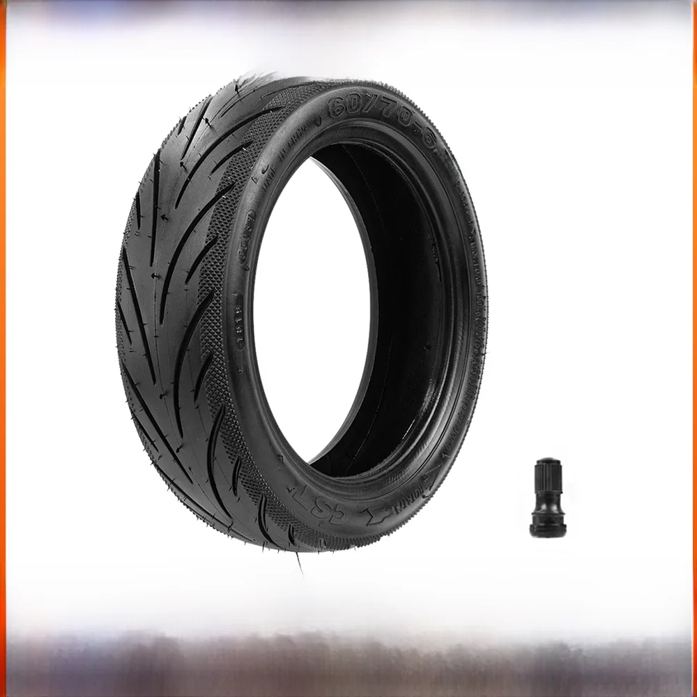 CST 10x2.50-6.5 pneu Tubeless sous vide pour Scooter électrique Ninebot MAX G30 sans gonflage pneu antidéflagrant avec Valve