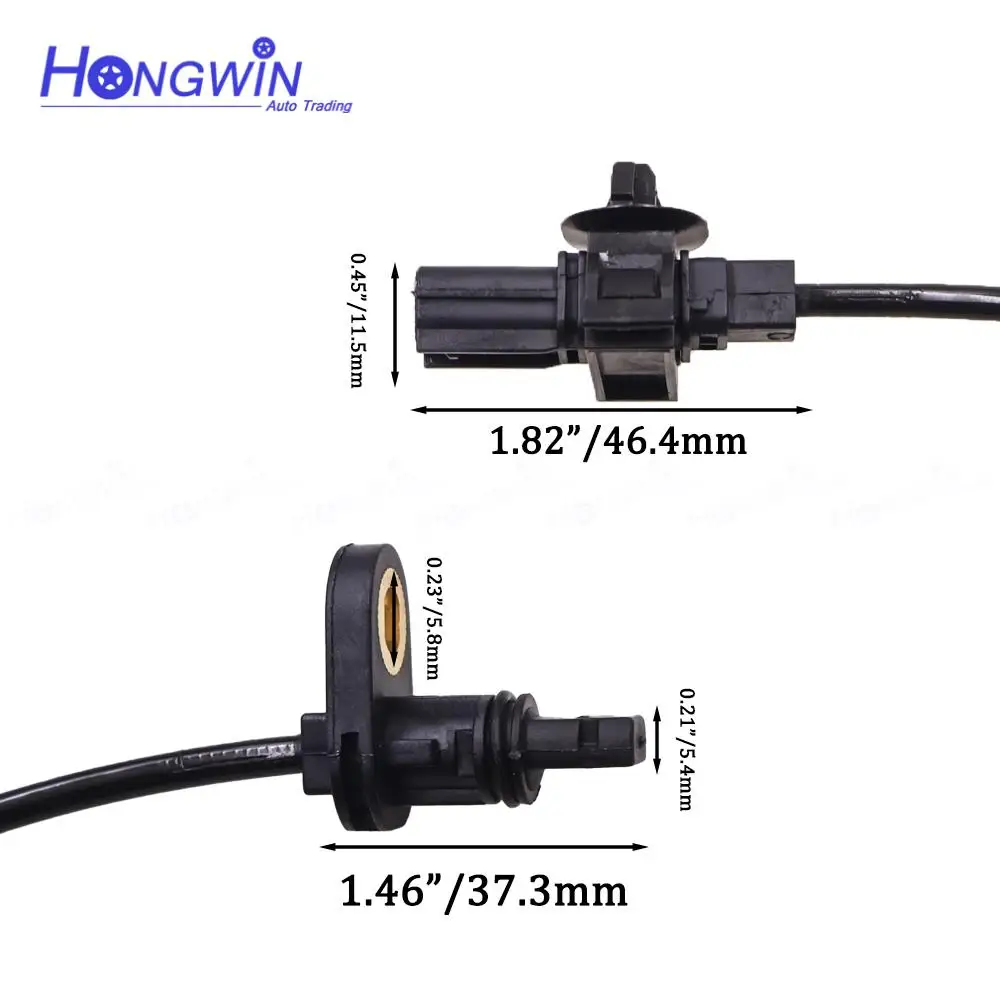 1/2pc For 2012 Honda Civic 1.5L 1.8L 2.4L L4 Rear R L Wheel Speed ABS Sensor 57470-TR0-A02 57475-TR0-A02 57470TR0A02 57475TR0A02