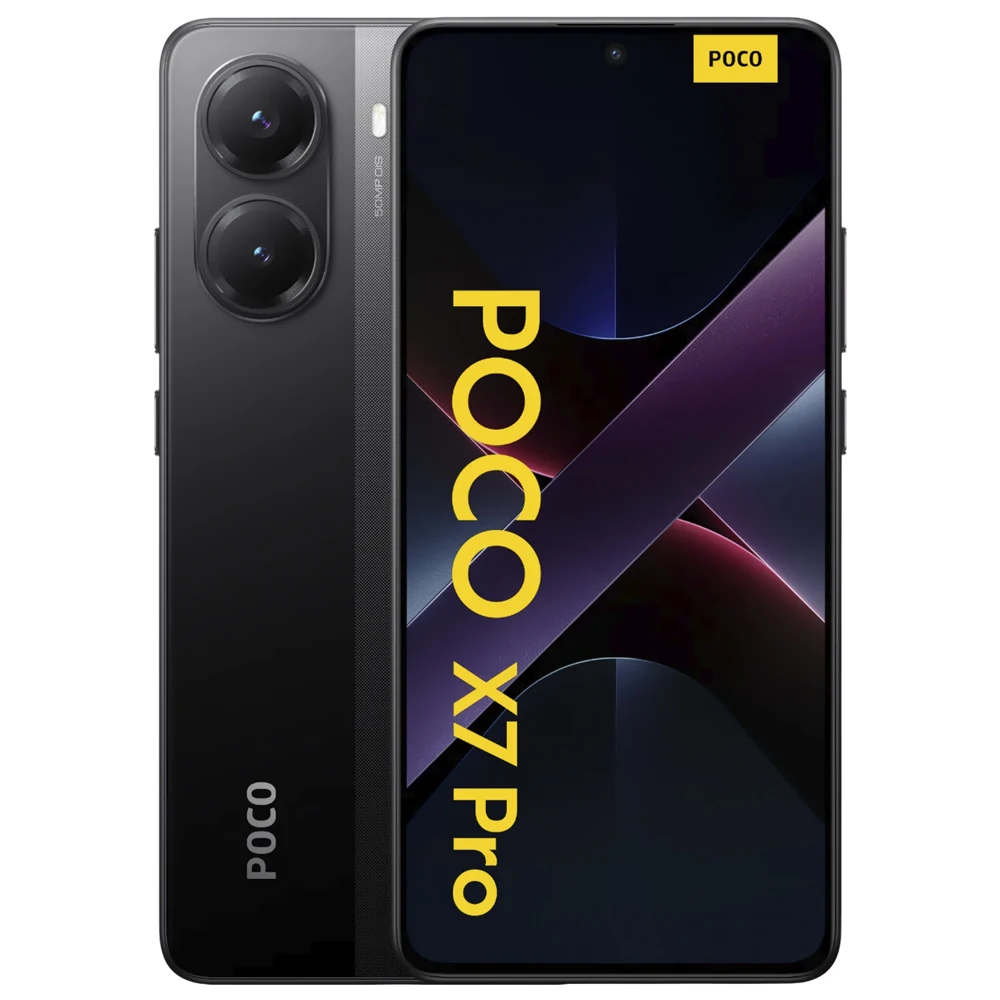 Xiaomi POCO X7 Pro NFC Dual SIM 512GB 12GB RAM 6.67 50 + 8MP 20MP-Negro (Global) Envío desde Brasil