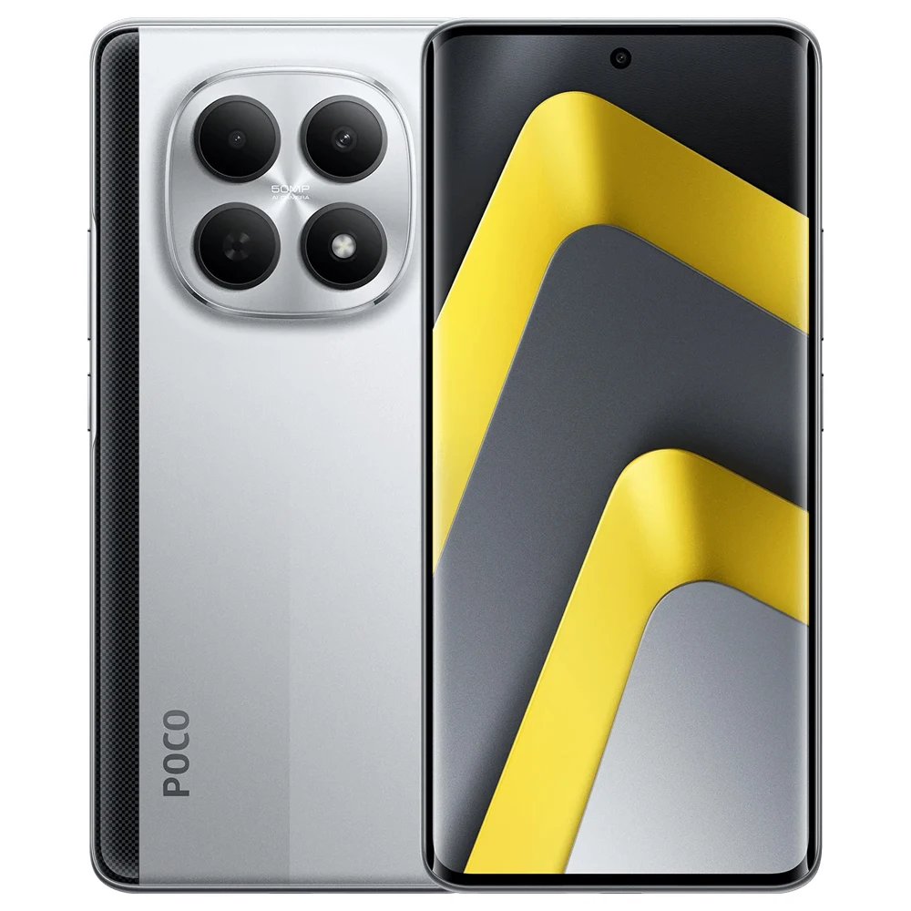 Xiaomi POCO M8 5G 8GB/512GB Smartphone NFC Pantalla Flow AMOLED de 6.77″ Frecuencia de actualización de 120 Hz Procesador Snapdragon 6 Gen 3 Cámara principal de 50 MP Cámara frontal de 20 MP Batería de 5520 mAh Carga turbo de 45 W Xiaomi HyperOS 2 6