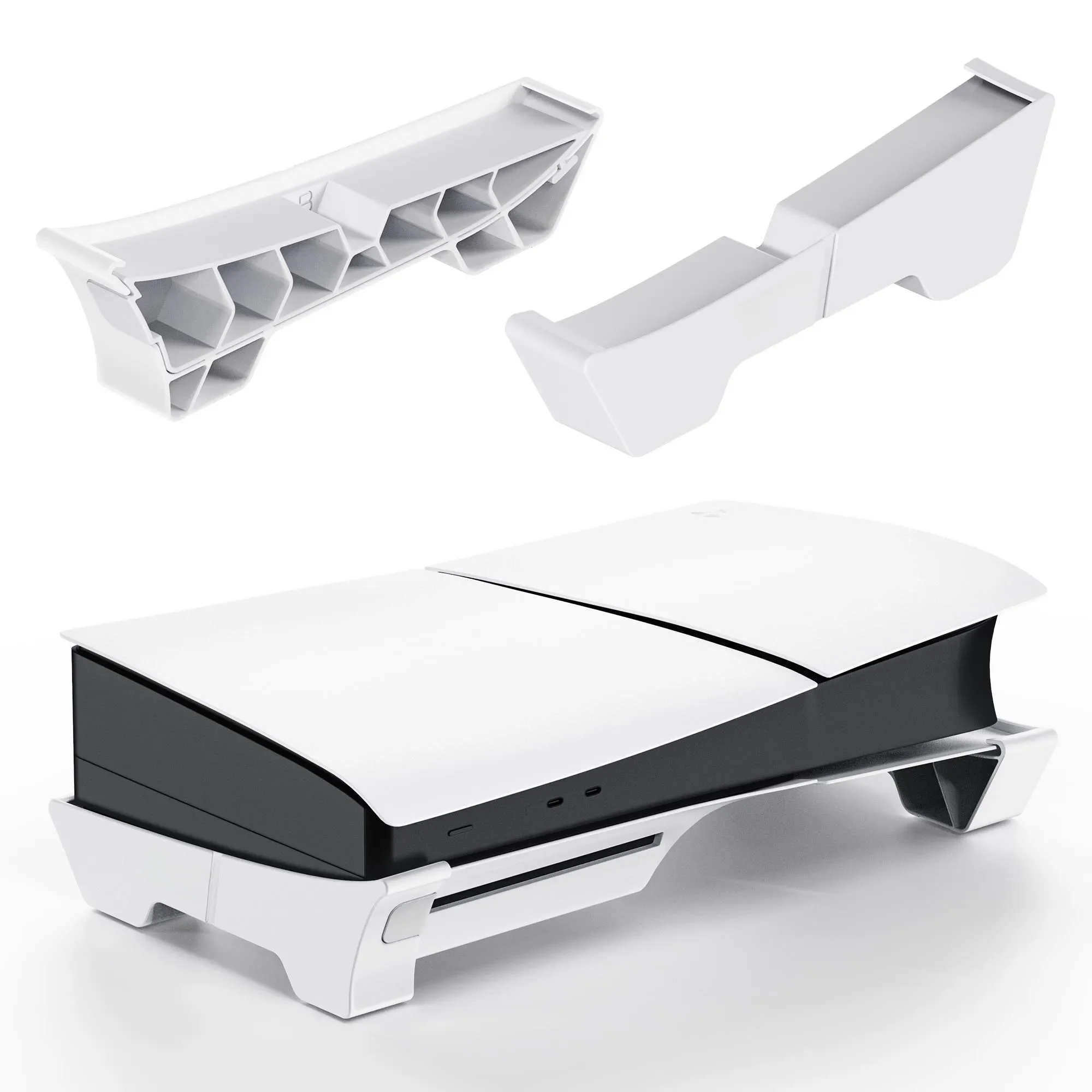 Base de refroidissement à support horizontal pour Sony PS5 Slim, accessoires de Console Playstation 5 Slim, pièces de rechange, support Horizontal