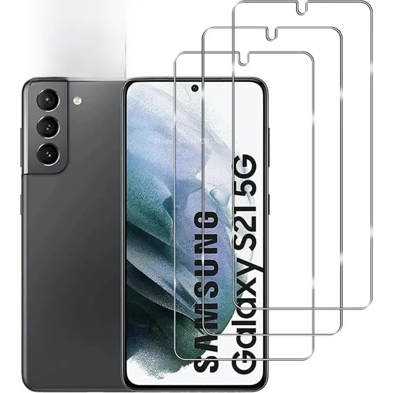 3 pièces protecteurs d'écran pour Samsung Galaxy S22 S21 + S23 verre Ultra trempé pour Samsung S24 S20 S10E S8 S9 Film de protection