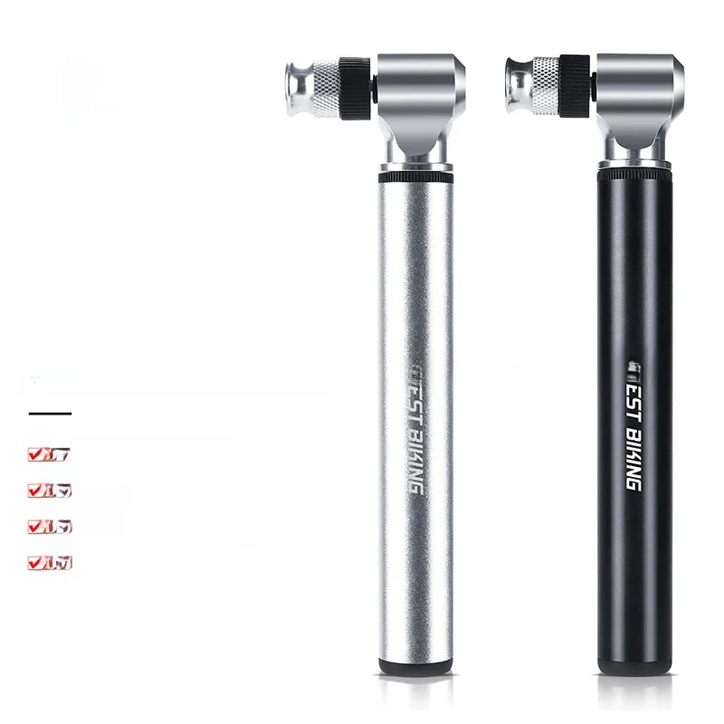 AliExpress West Biking WEST BIKING Portable Bicycle Pump 300PSI High Pressure Bike Air Pump Bike Tire Inflator Schrader Presta Valve Cycling Hand Pump