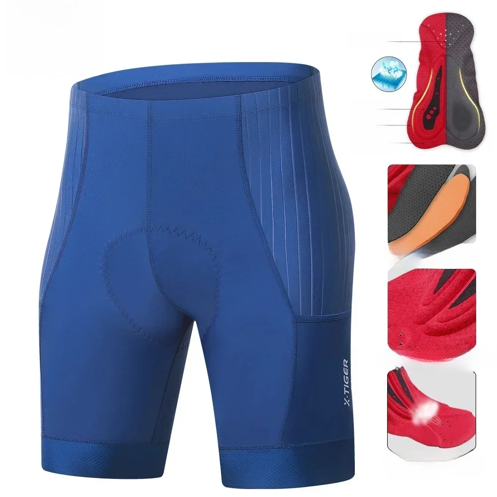 AliExpress X-TIGER cycling shorts 6D padded men's cycling shorts mountain bike fitness leisure shorts summer sports breathable shorts