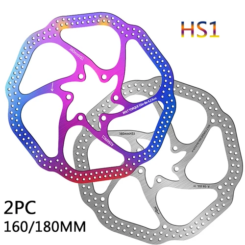 AVID-Rotor de freno de disco HS1 para bicicleta de montaña, rotores de freno hidráulico, disipación del calor, compatible con Shimano SRAM, 160mm, 180mm, 2 unidades