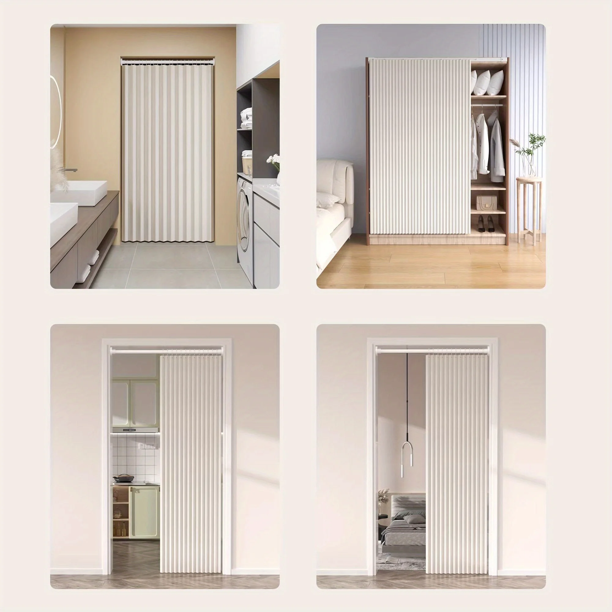 침실 거실 문구용 룸 디바이더 커튼, 부드러운 드레이프 - Home Decor Wall Panels 리뷰 및 가격
