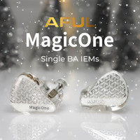 HiFiGo AFUL MagicOne Single BA Driver in-Ear Monitors, 1BA IEMs Balanced Armature Earphones with SE-Math Acoustic Technology