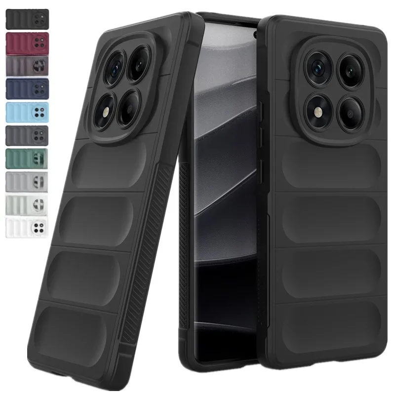 Coque en silicone souple pour Xiaomi Redmi Note 15 Pro 5G 14 Pro+ Plus, protection contre les chocs, fundas coque