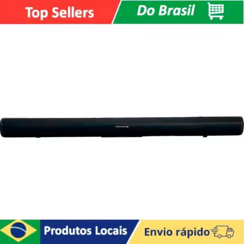 Caixa de Som 110W Sound Bar Bluetooth Som Potente Bivolt - MTS-2033