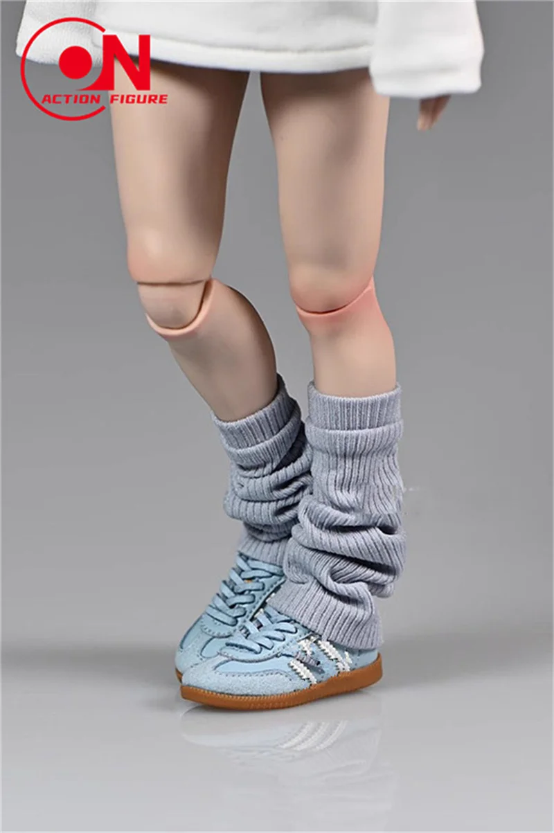 Scaldamuscoli lavorati a maglia femminili in scala 1/6 Calzini larghi Copri vestiti Accessori Modello adatto 12 '' Soldato Action Figure Body Dolls