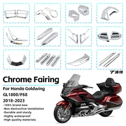 Motorcycle Chrome Trim Backlit Trim Cover for Honda Gold Wing Gold Wing GL 1800 F6B GL1800 2018 2019 2020 2022