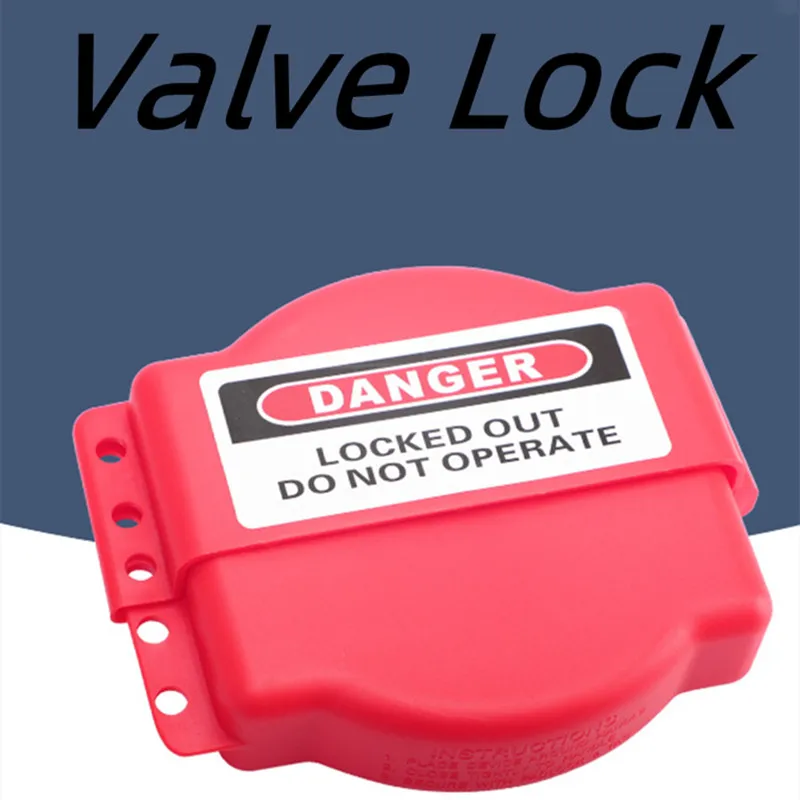 

Adjustable Gate Valve Lock Diameter 25-165mm Cylinder Tank Lockout ABS Gas Storag Safety Saves Water Pneumatic Valve