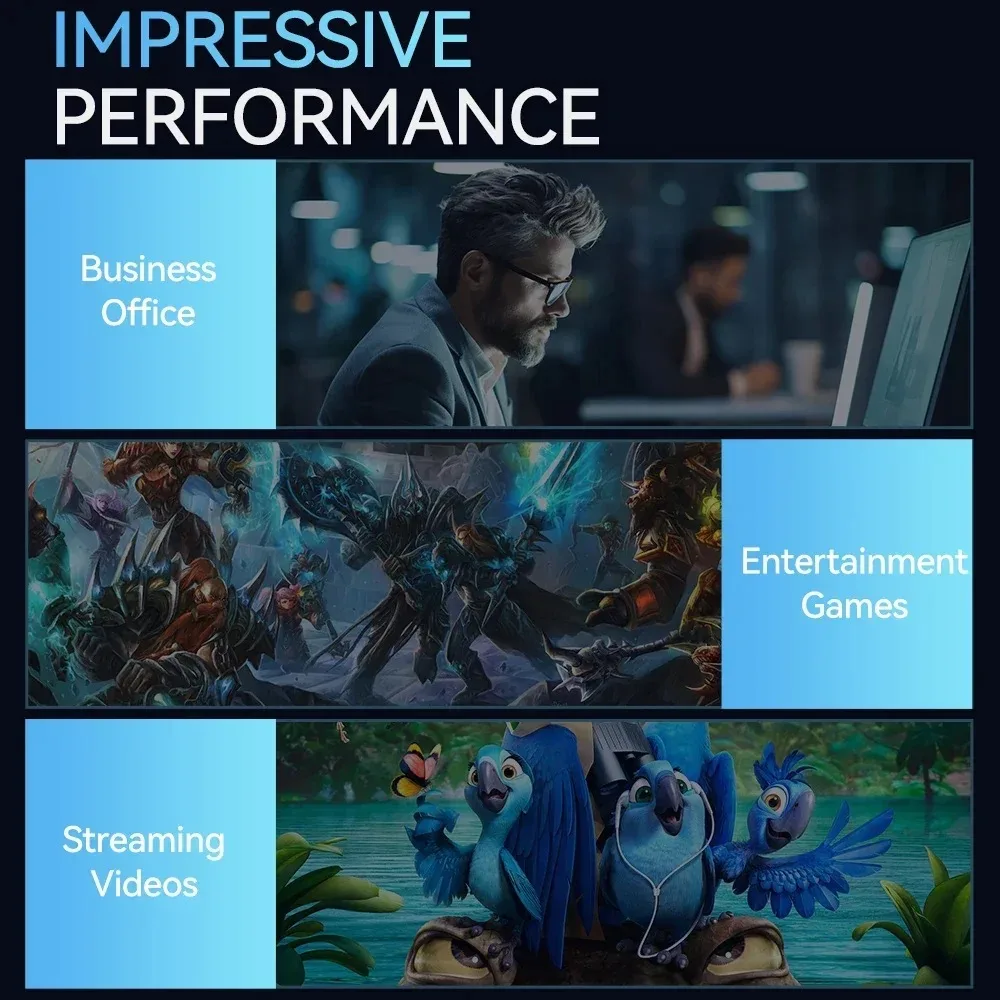 Desktops Windows 11 i9 Mini PC Intel Core i9 8950HK Intel N5095A Computer SSD M.2 1TB 2TB RAM 16GB Wifi 6 BT5.2 Mini pc Computer