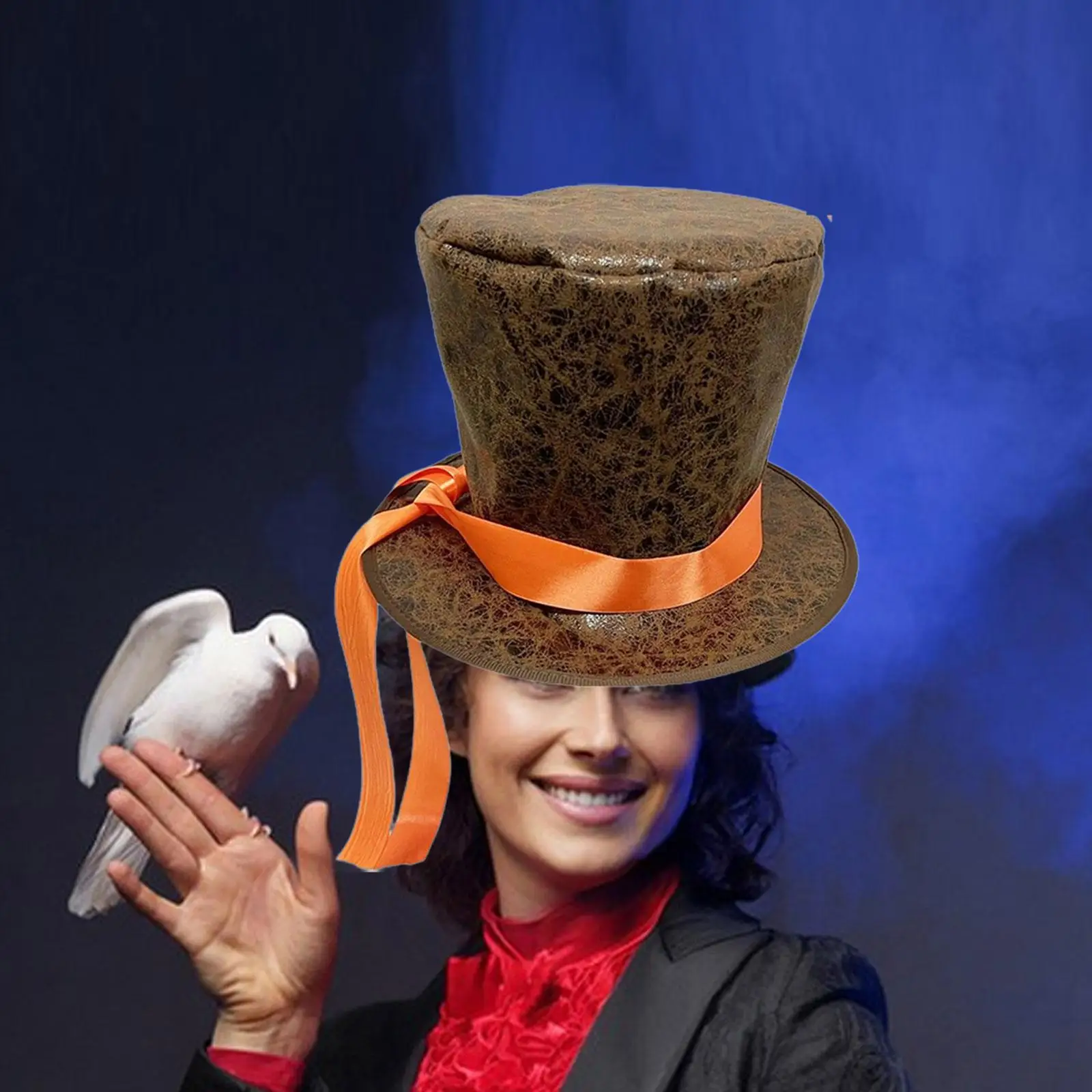 Chapeau haut-de-forme rétro pliable, chapeaux de fête pour carnaval, vacances, déguisement, spectacle