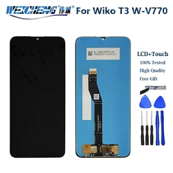 ЖК-дисплей для Wiko T3 W-V770 Сенсорная панель дигитайзер Сенсорное стекло в сборе для Wiko T3 запасные части