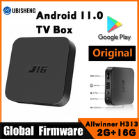 Android 11.0 TV Box 4K Ultra HD Smart Streaming Media Player 2GB RAM+16GB ROM AllwinnerH313 2.4GHz/5GHz WiFi