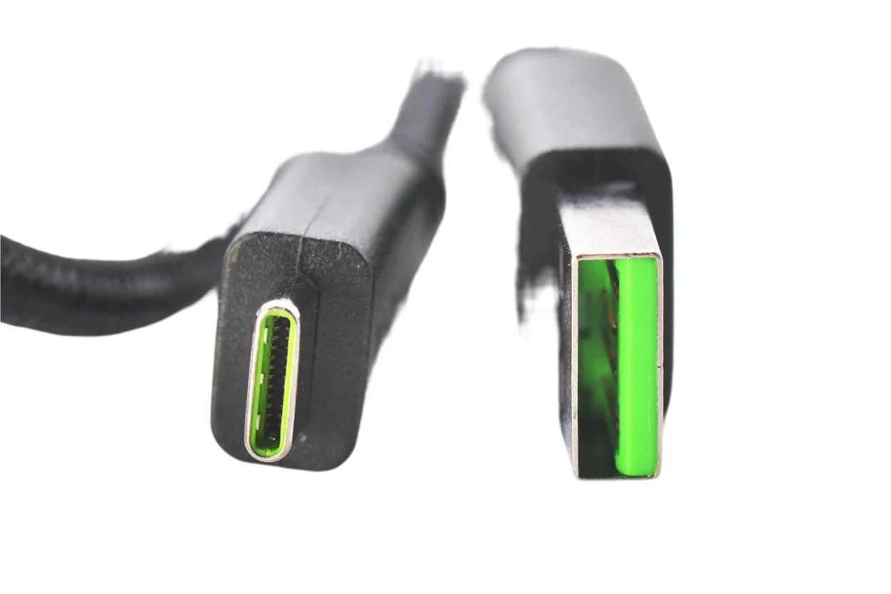 2 متر/6.6FT USB Type-C Typec C وصلة كابل ل رازر هانتسمان النخبة TE 87 Mini & Deathstalker V2 برو لوحة المفاتيح كابل