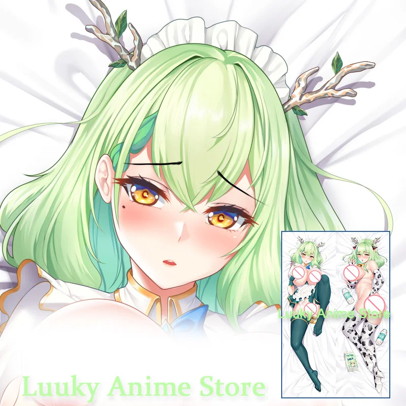 Dakimakura Anime Ceres Fauna Hololive Vtuber Double Sided Print Life-size Body Pillow Cover