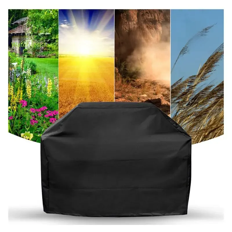 Juste de protection pour barbecue, 1 pièce, anti-poussière, imperméable, résistante à l'eau, pour l'extérieur