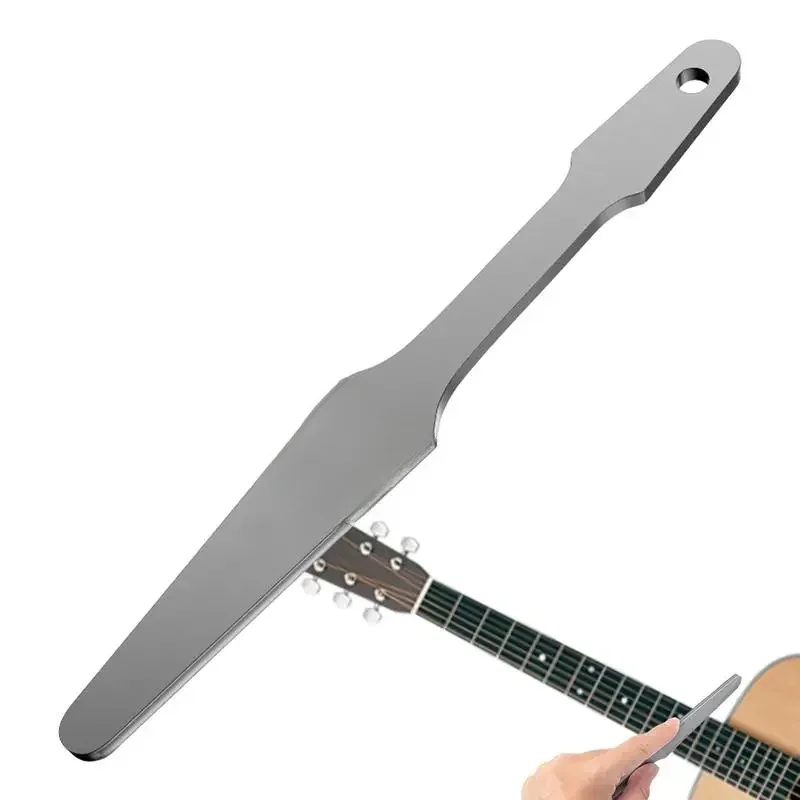 Pilnik do progów gitarowych Pilnik do progów do szlifowania Pilnik do koronowania Narzędzie lutnicze Dwustronne narzędzie do poziomowania progów Narzędzia do progów gitarowych — zdjęcie 2