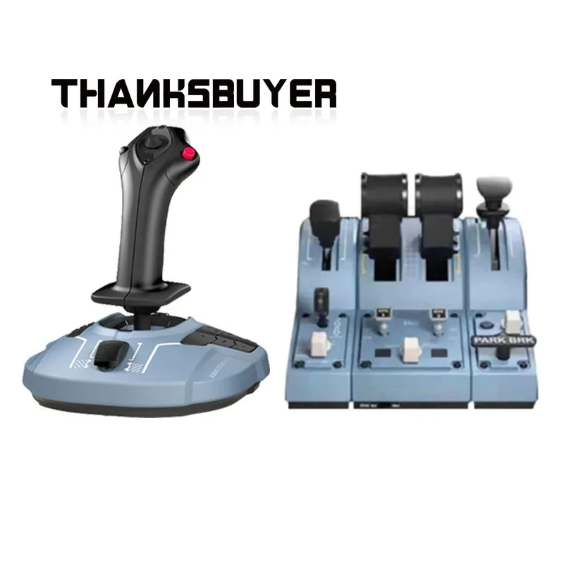 Original TCA Captain Pack X for Airbus Edition (TCA Sidestick / TCA Quadrant / TCA Quadrant Add-on) for Flight Simulation