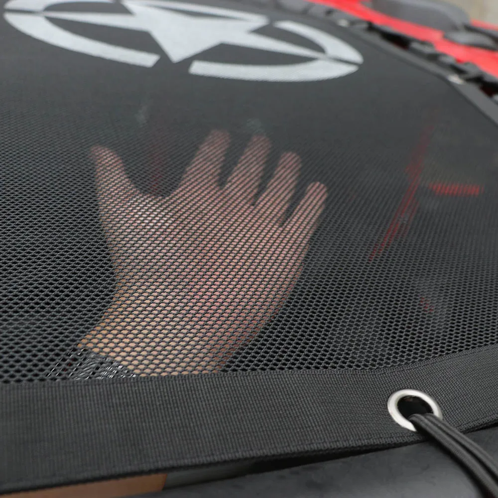 

SXMA JL1319 Car Top Roof Sunshade Cover Sunblock Mesh Heat Shield Mesh for Jeep for Wrangler JL2018+ Car Exterior Accessories