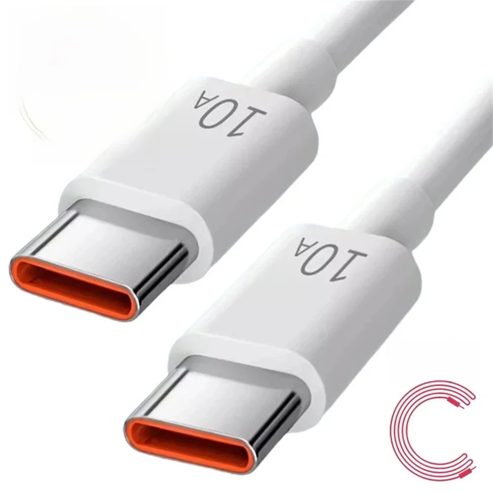 10A Type C Naar Type C Kabel 120W Super Snel Opladen Telefoon Oplader USB C Data Cord Voor Samsung Xiaomi Huawei Snellader Kabel - afbeelding 2