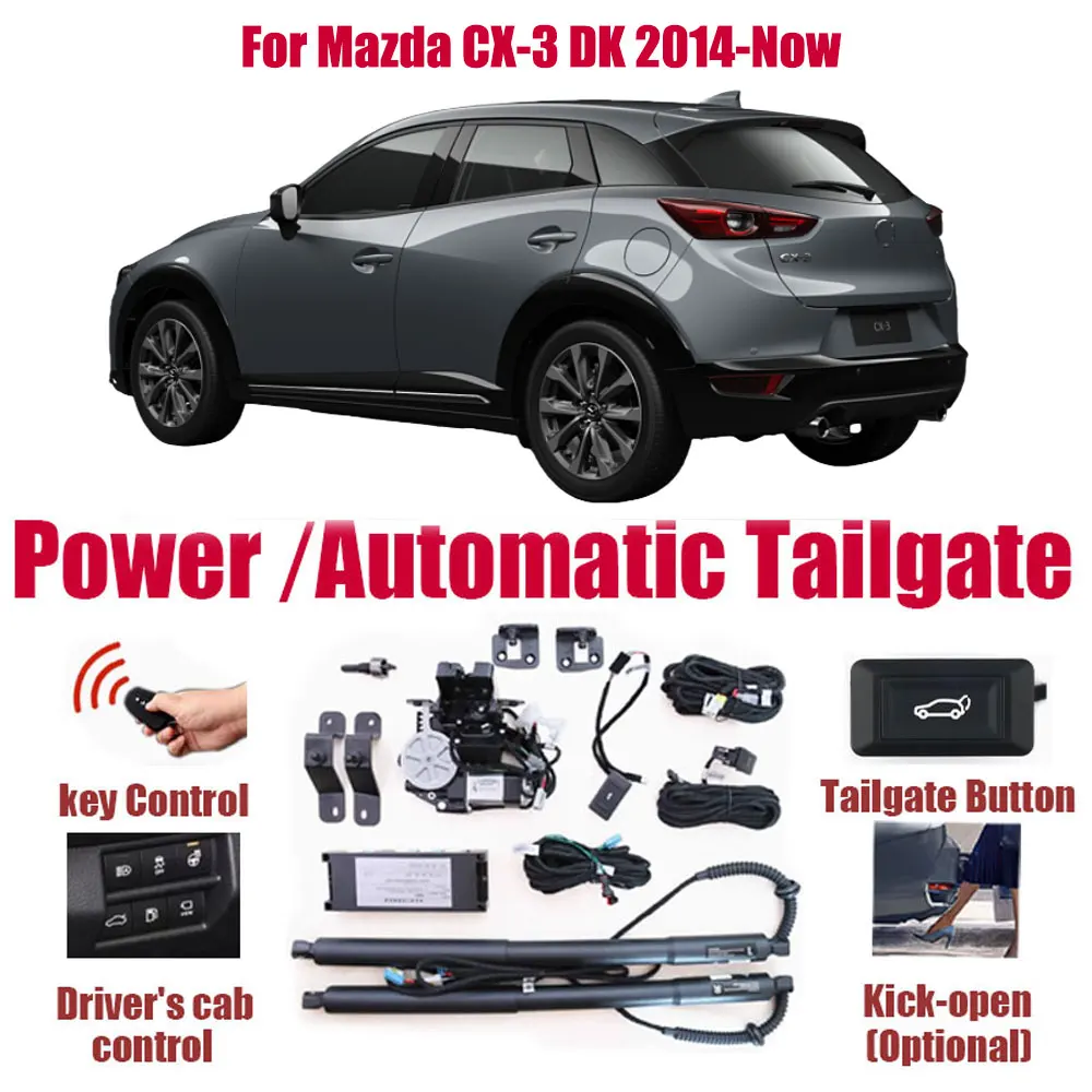For Mazda CX-3 DK 2014-Now Car Automatic Lifting kit Opening Trunk Intelligent Electric Lift Tailgate