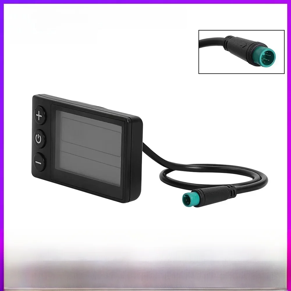 AliExpress NONE S866 Electric Bike LCD Display Meter 24V 36V 48V Control Panel with Waterproof Plug for Electric Scooter E-Bike Parts