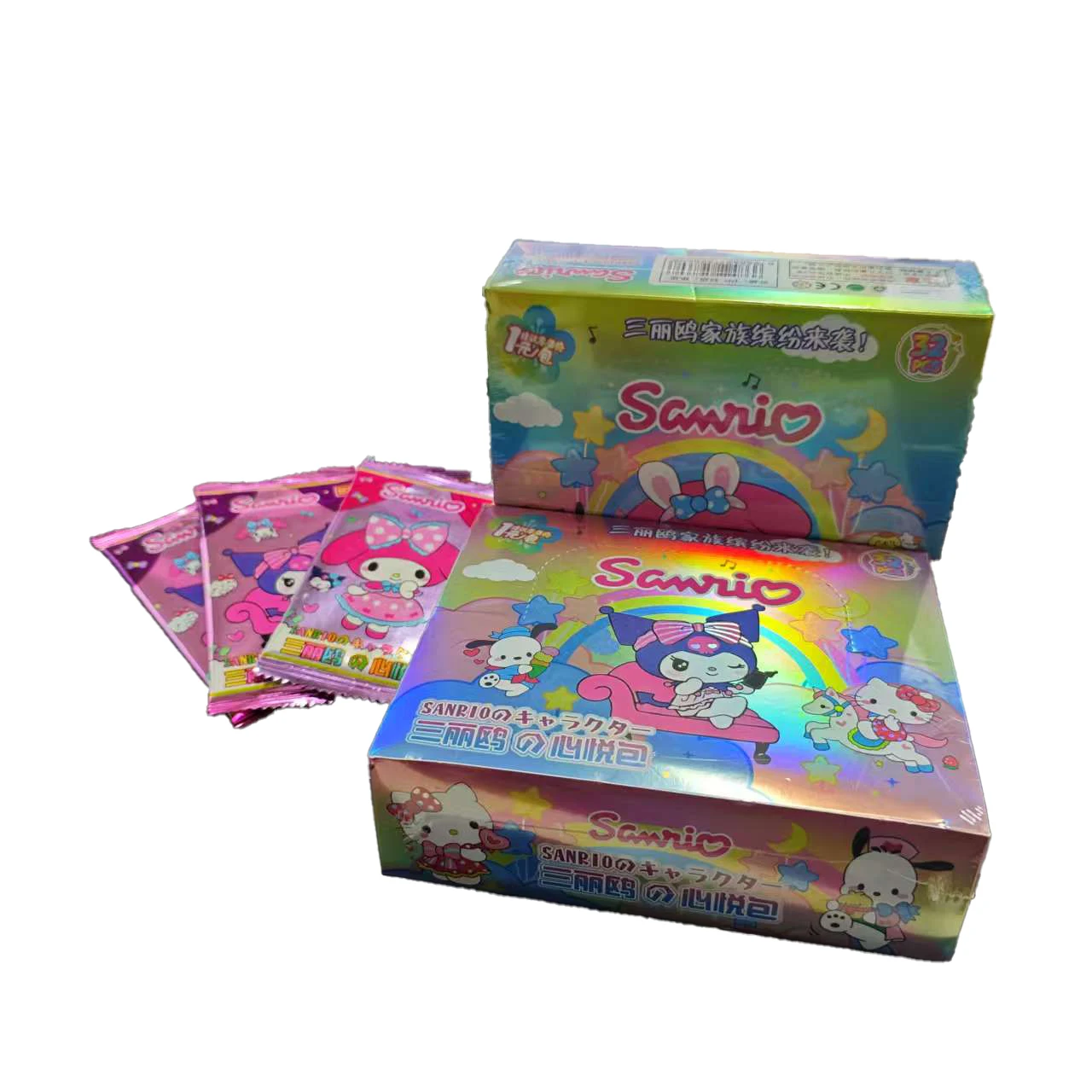 

Коллекция персонажей Sanrio, коробка из 160 карточек для любителей анимации, креативные детские подарки, праздничные подарки