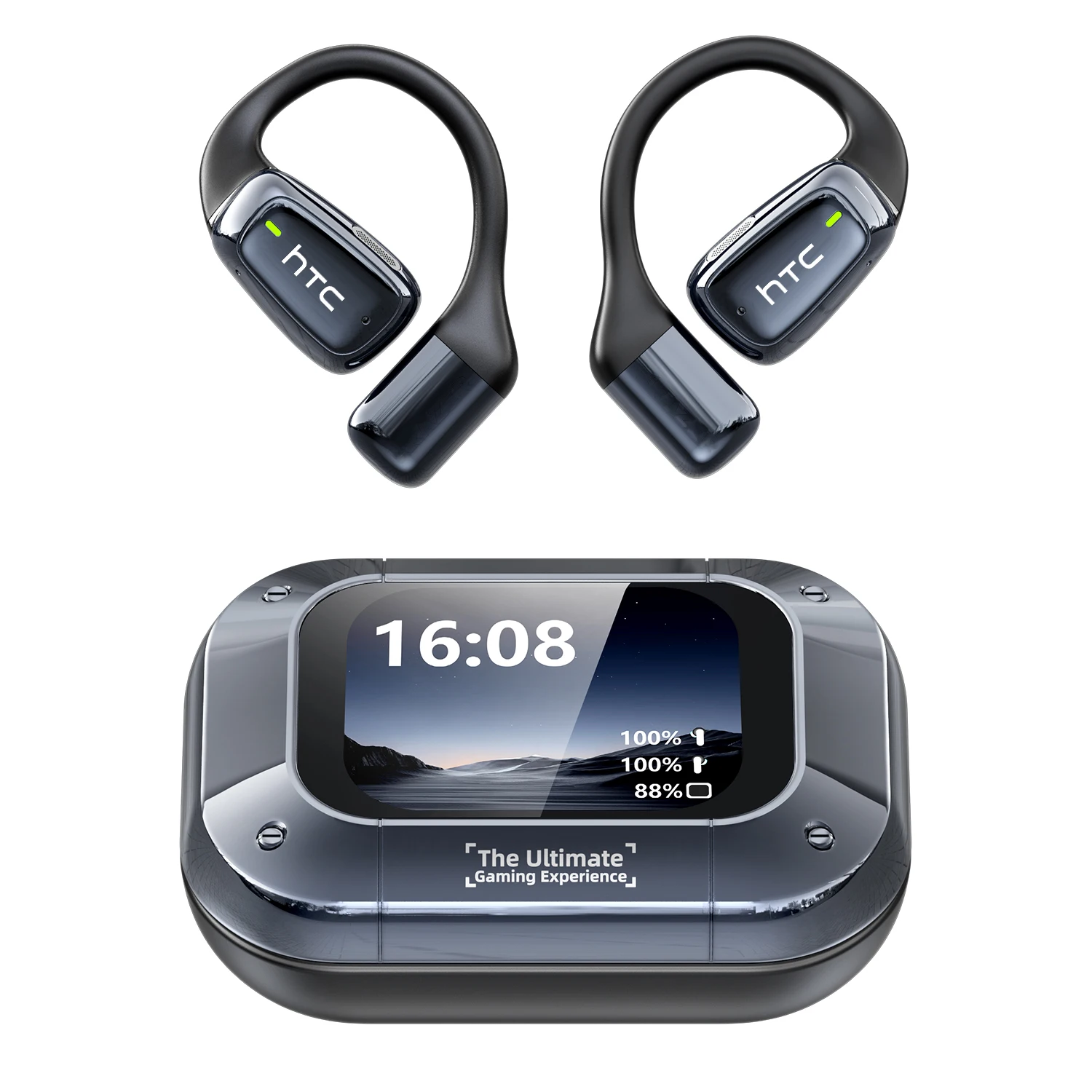 NE25 TWS Kabellose Ohrhörer Bluetooth 5.3 ENC Geräuschunterdrückung IPX5 Wasserdicht Niedrige Latenz Gaming-Kopfhörer HiFi-Stereo Touch-Steuerung Lange Akkulaufzeit Mit Mikrofon