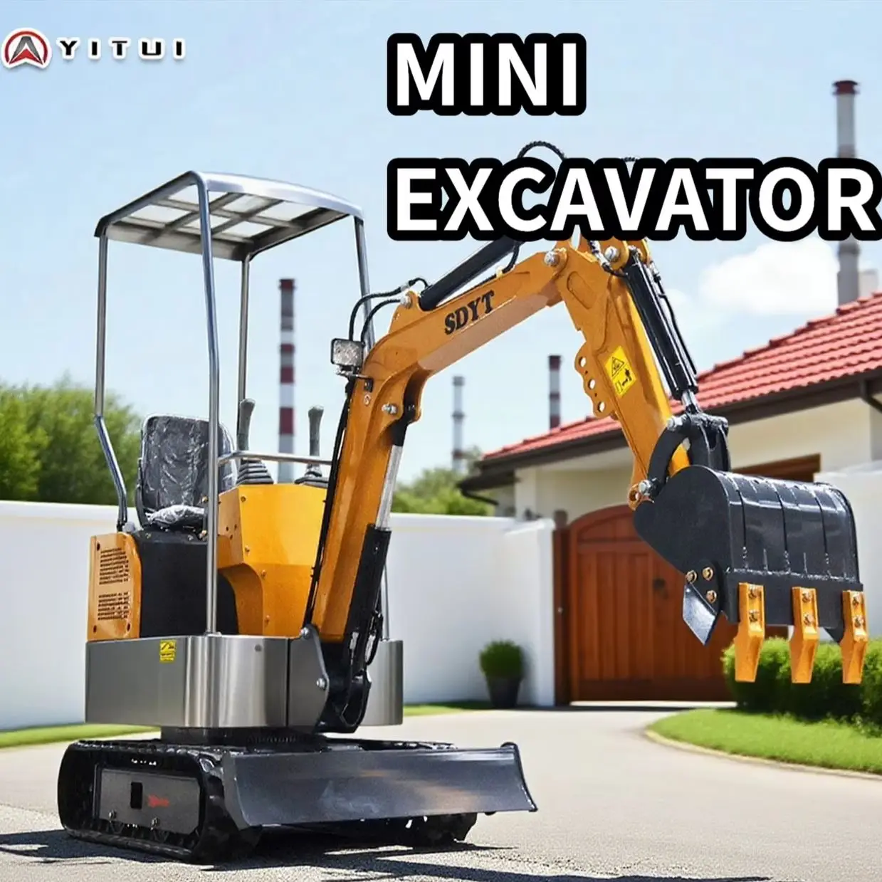 

The Choice Of The Best Selling Small Excavator 2 Ton Small Thumb And Extensible With Hydraulic Crawler Excavator Customized