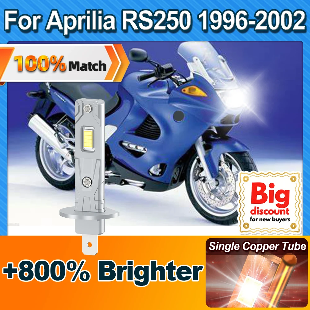 

CROSSFOX для Aprilia RS250 1996 1997 1998 1999 2000 2001 2002 1X 2X мотоциклетные светодиодные фонари, ампулы, вспомогательные лампы для мотоциклов