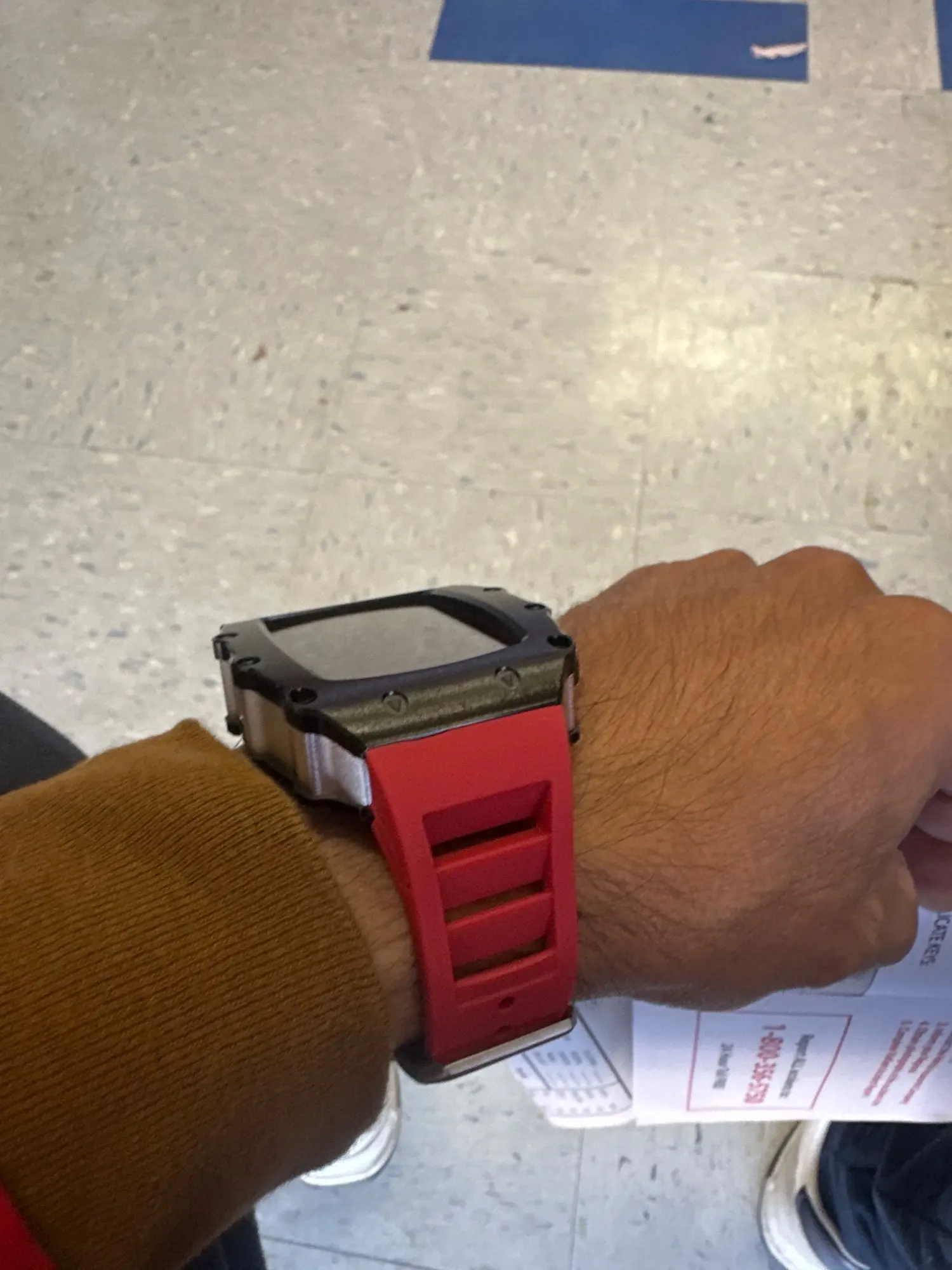RM7006 Titanium Retrofit Kit For Apple Watch Ultra