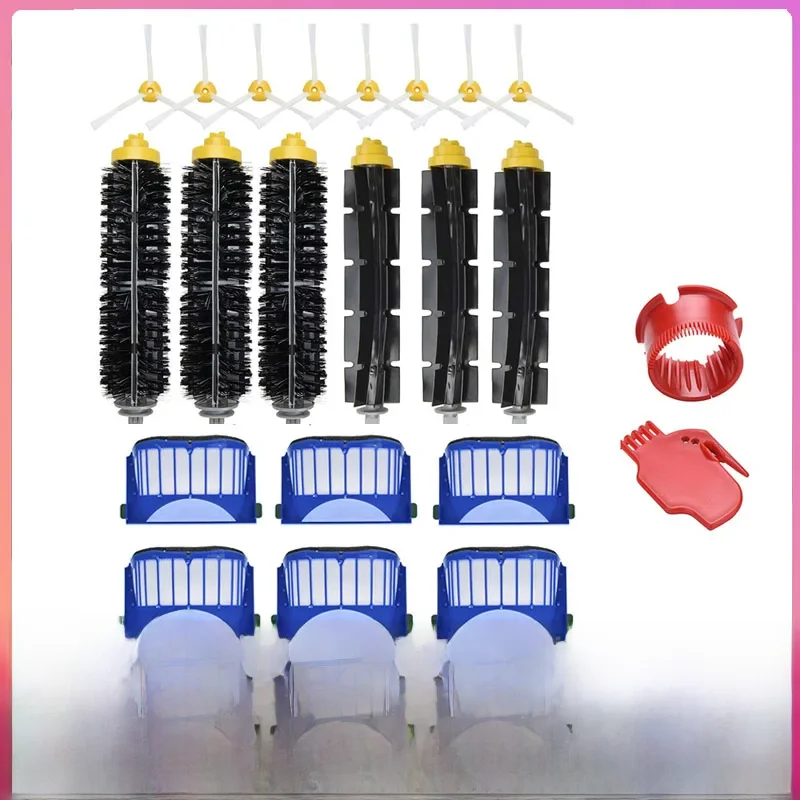 Pièces de rechange accessoires pour iRobot Roomba 675 670 665 690 692 694 671 677 650 655 614 filtre de brosse à rouleau principal latéral