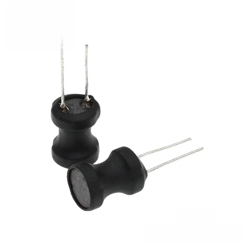 Bobine de cuivre en forme de I, 0912, 9x12mm, 6.8, 22, 33, 47, 68, 100, 150, 220, 330, 470, uH, 1, 2.2, 3.3, 4.7, 10 mH, 10 pièces