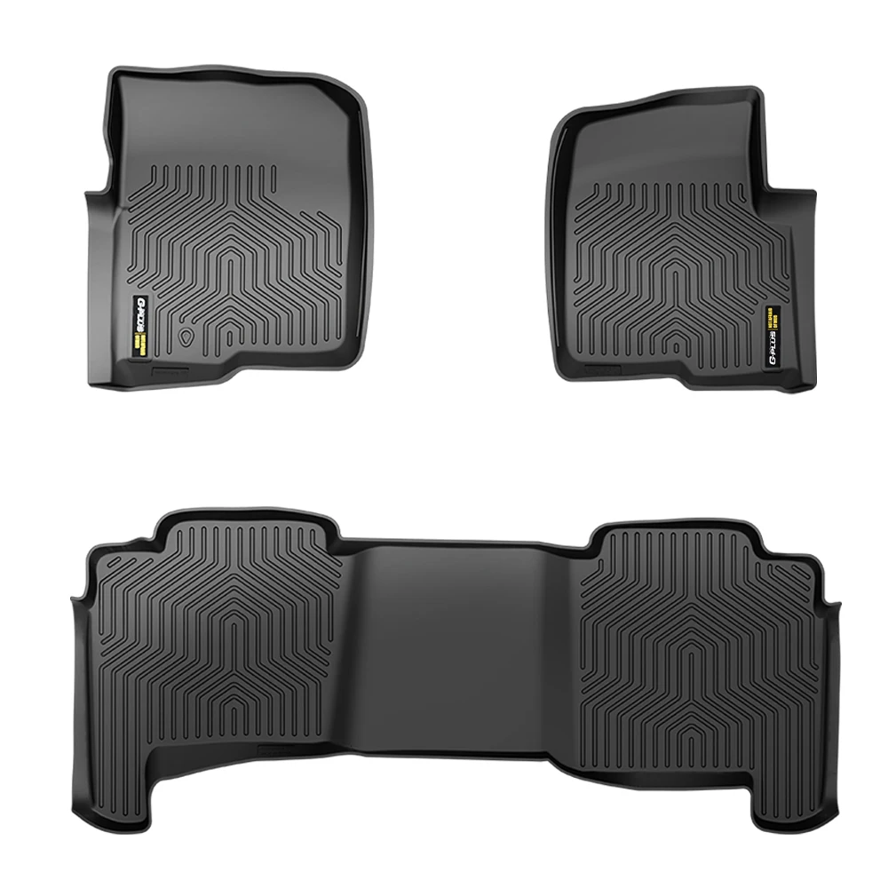 

Всепогодные сверхмощные коврики, подходят для Ford F-150 Crew Cab 2004-2008 гг.