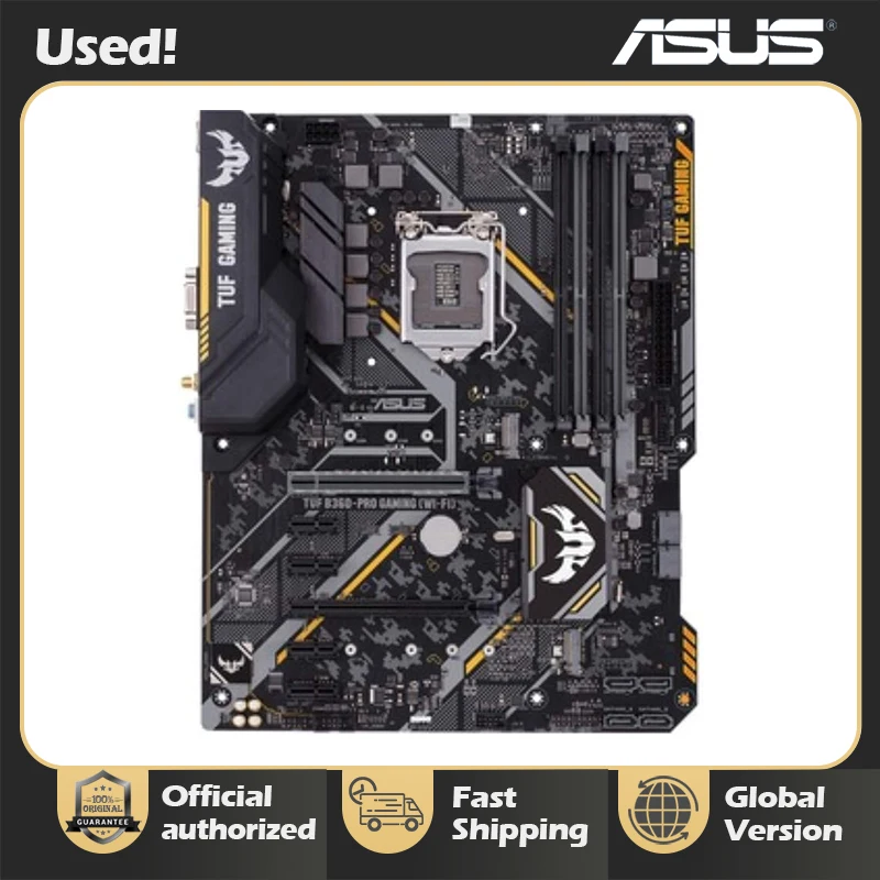 ASUS TUF B360-PRO GAMING(WI-FI) Gaming Agent Motherboard Chicken National Gaming Motherboard Intel B360/LGA 1151