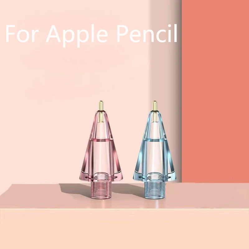 New Tip for Apple Pencil Tip Nib for Apple Pencil 1st 2nd Generation 1 2th Gen Pencil Replacement Tip Transparent Nib