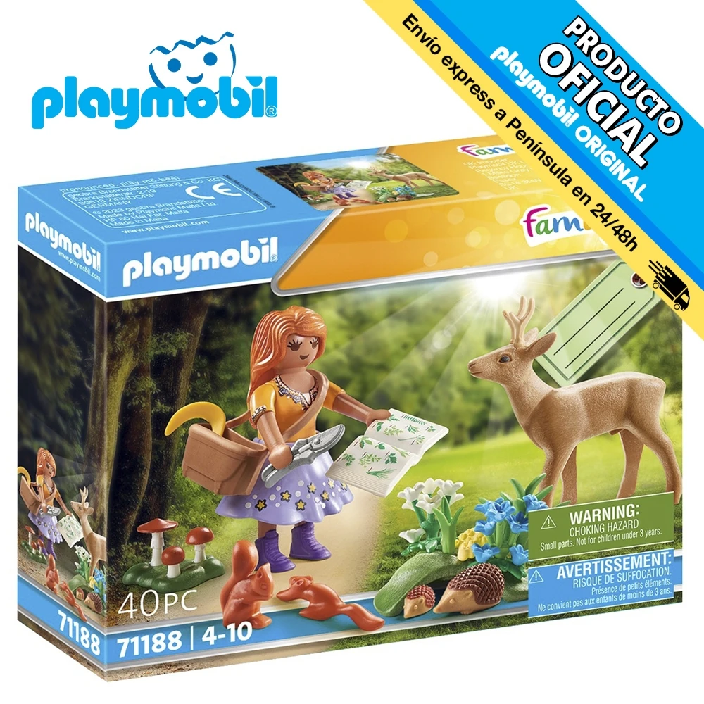 Playmobil botanical 71188 original toys Boys Girls gifts collector figures dolls shop with box new man woman official license clicks famobil