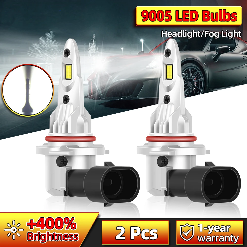 9005 HB3 9006 HB4 LED 200W 20000LM Autolichter 16PCS 3570 CSP Chips 6000K Weiß Auto Mini Diode 1:1 Turbo Lampen Auto Lichter