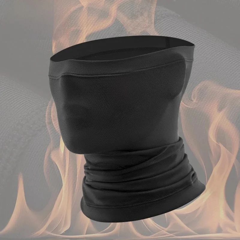 AliExpress ROCKBROS Winter Keep Warm Cycling Face Mask Fleece Hiking Camping Ski Balaclava Neck Scarf Windproof MTB Road Bicycle Bike Mask