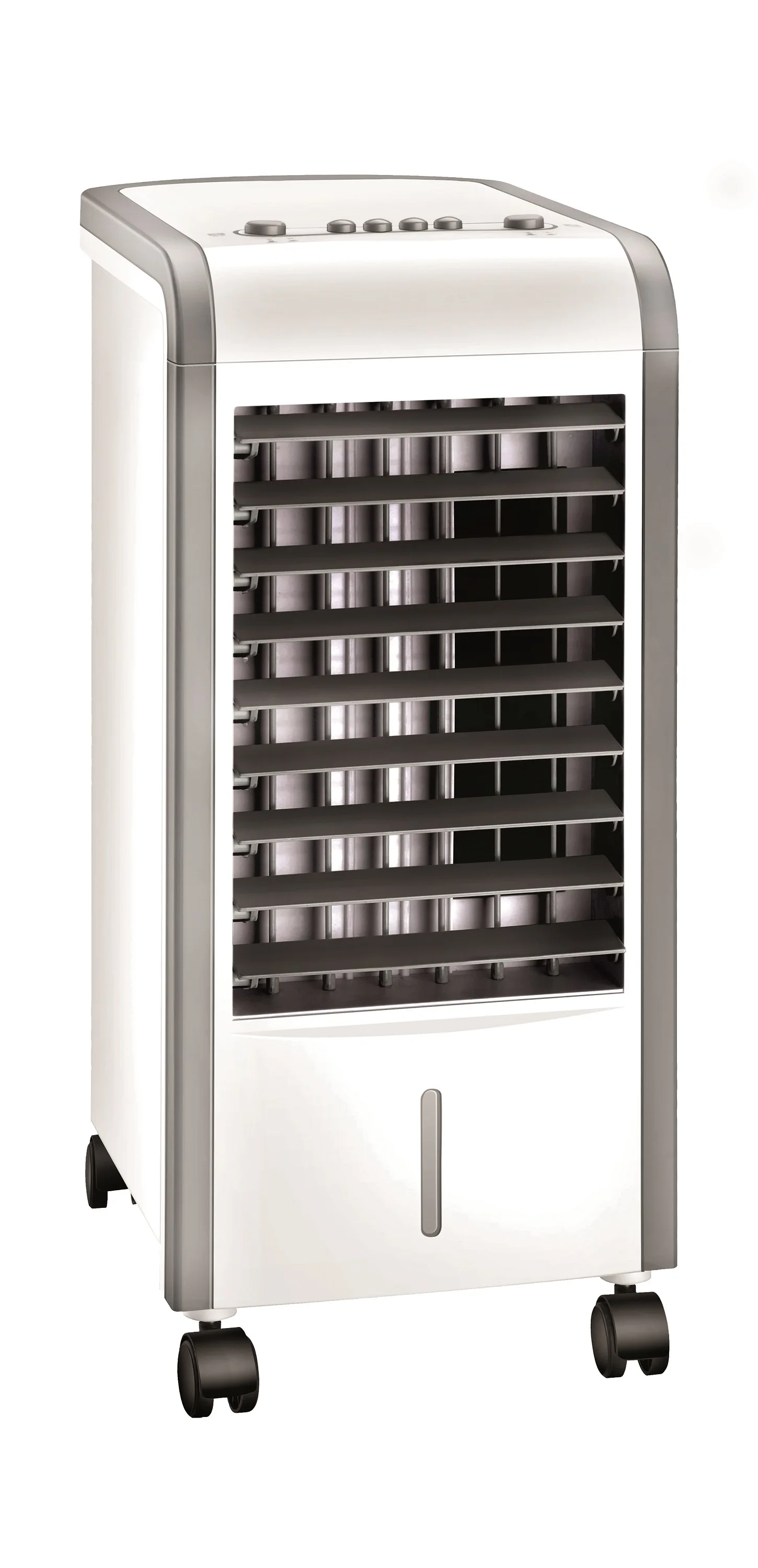 Jocca Koude Warmte Verdampingsairconditioner. Luchtbevochtiger Ventilator. 3-In-1 Draagbaar Pinguino