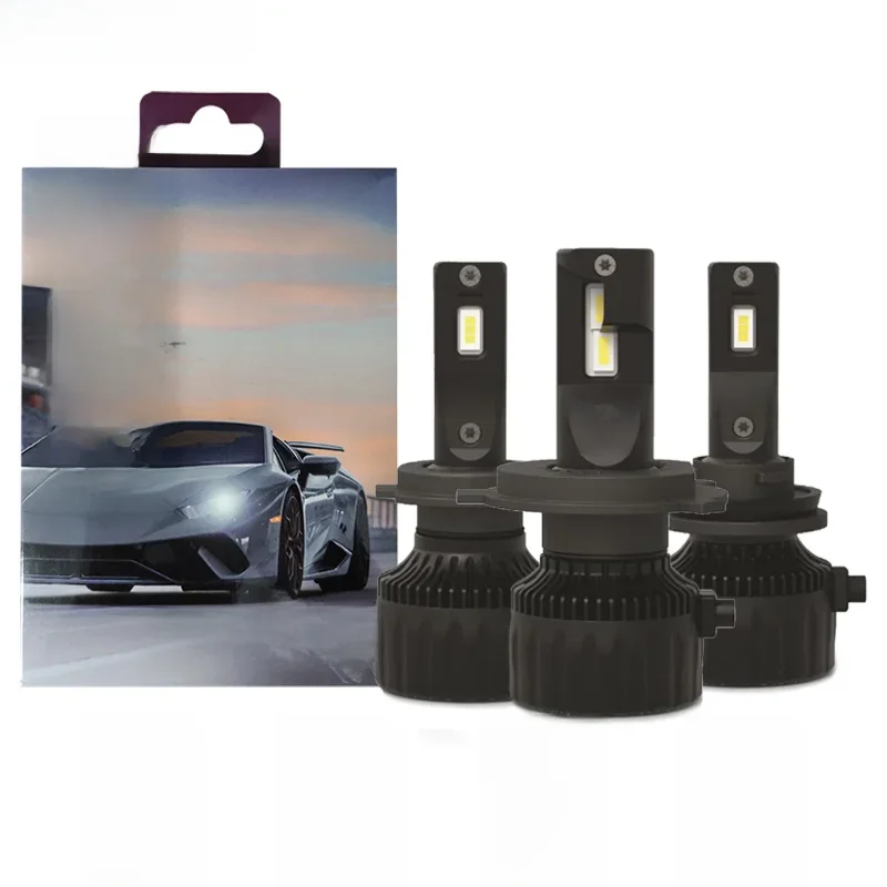 Philips-Farol de carro de ultinon, Lâmpadas LED, Lúmen máximo branco, 3551, H4, H7, H11, HB3, HB4,